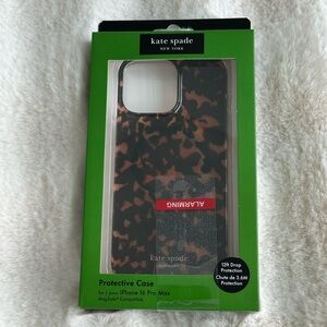 🆕 Kate Spade | iPhone 16 Pro Max Leopard Protective Case with MagSafe!